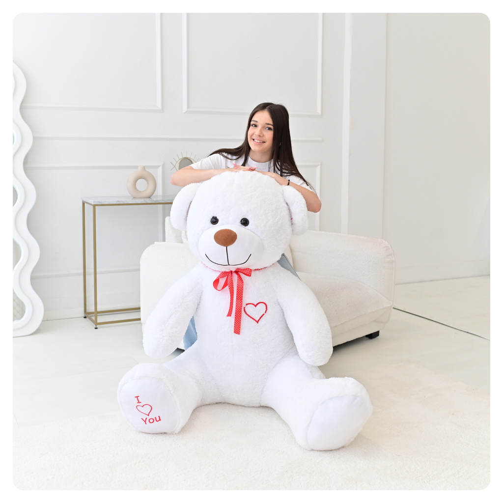 Miś Gigant 190 cm. BIAŁY