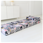 MATERAC TURYSTYCZNY SKŁADANY FOTEL 200x70x15cm - 2 w 1 FORMUŁA