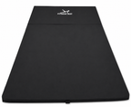 MATERAC GIMNASTYCZNY FITNESS TURYSTYCZNY 200x120x5 - CZARNY
