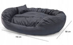 LEGOWISKO SOFA 115 X 80  CZARNE