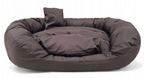 LEGOWISKO SOFA 115 X 80 BRĄZOWE