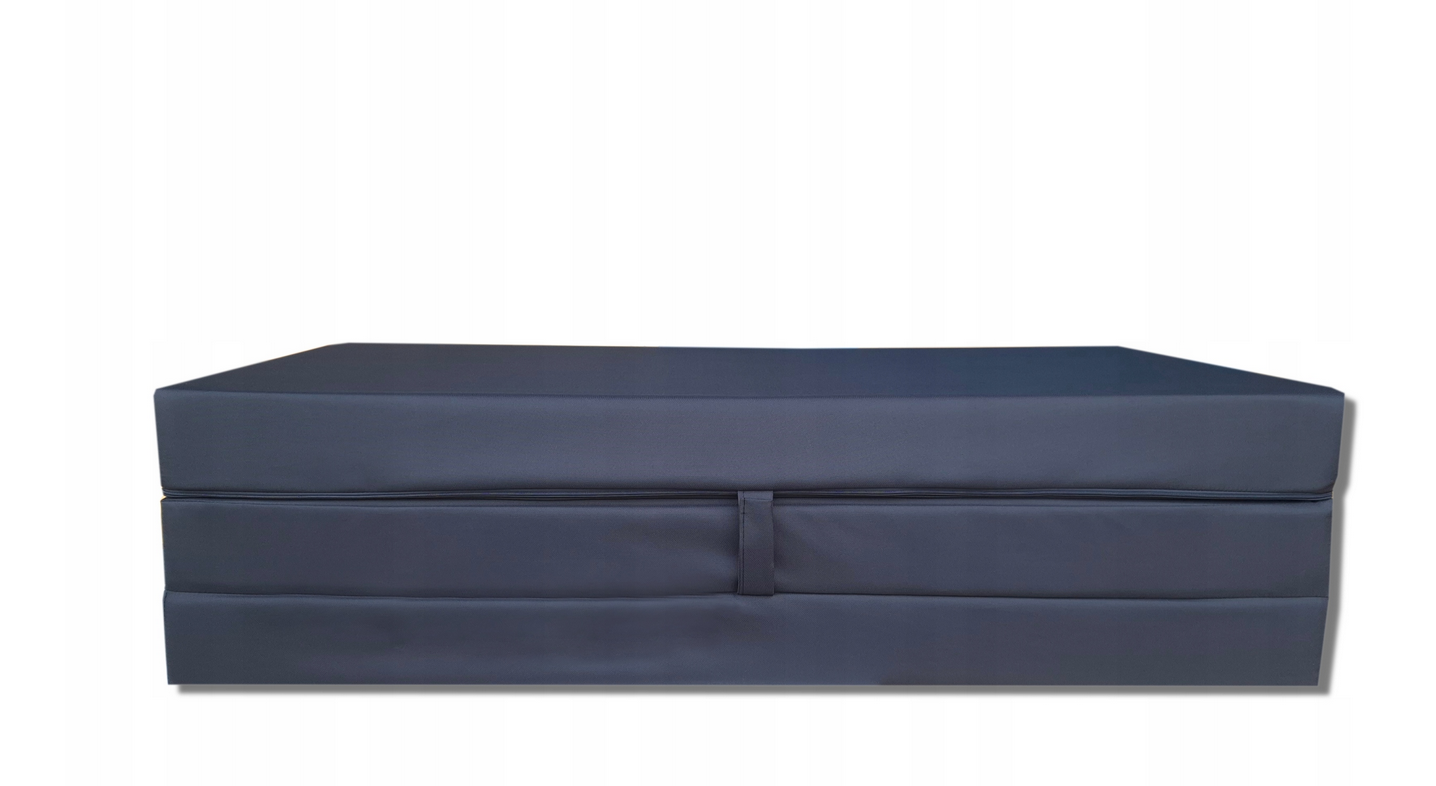 WODOODPORNY MATERAC TURYSTYCZNY SKŁADANY ROZKŁADANY KAMPER DOMU 200x120cm (Kopia) (Kopia)