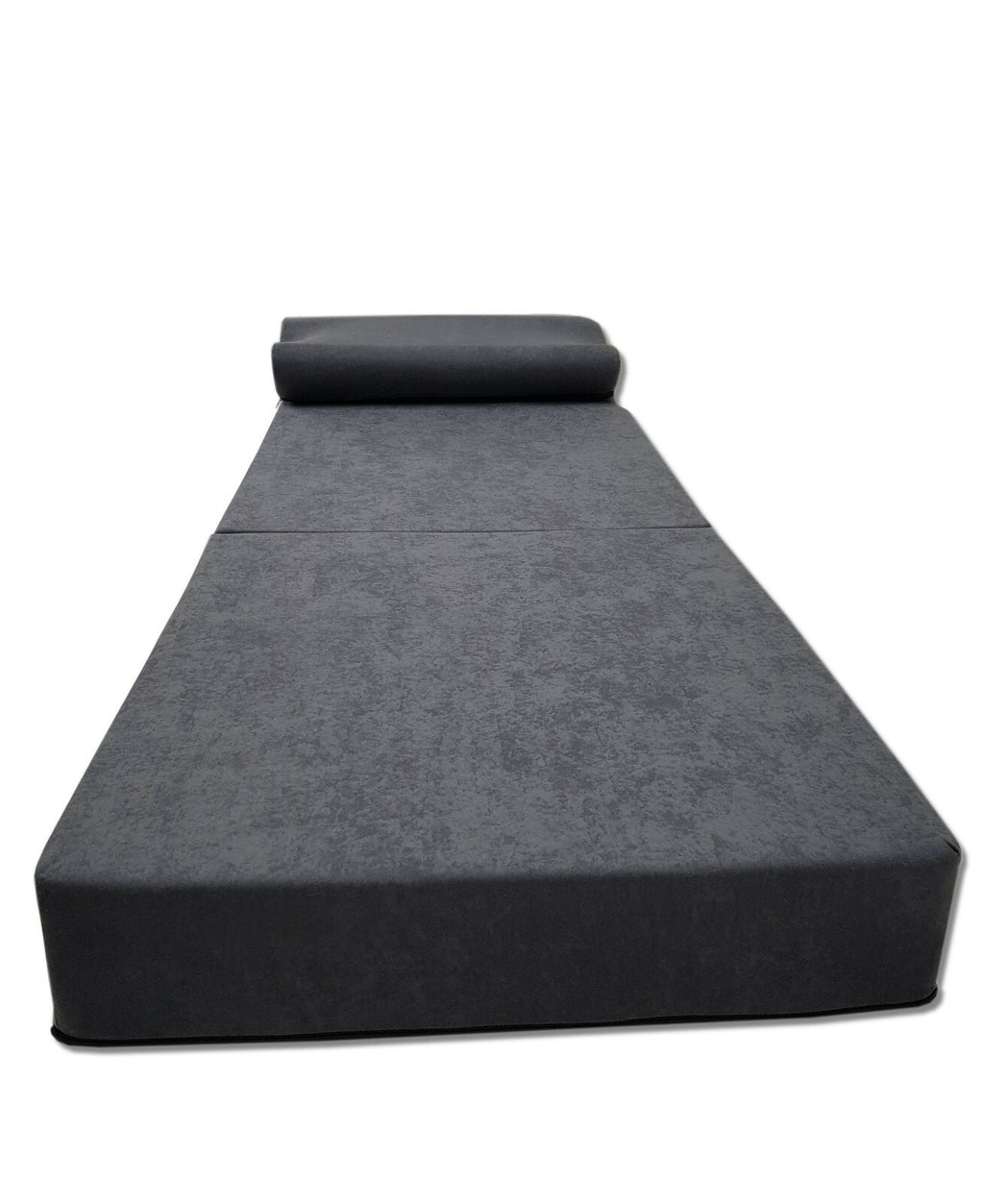 MATERAC TURYSTYCZNY SKŁADANY FOTEL 200x70x15cm - SZARY