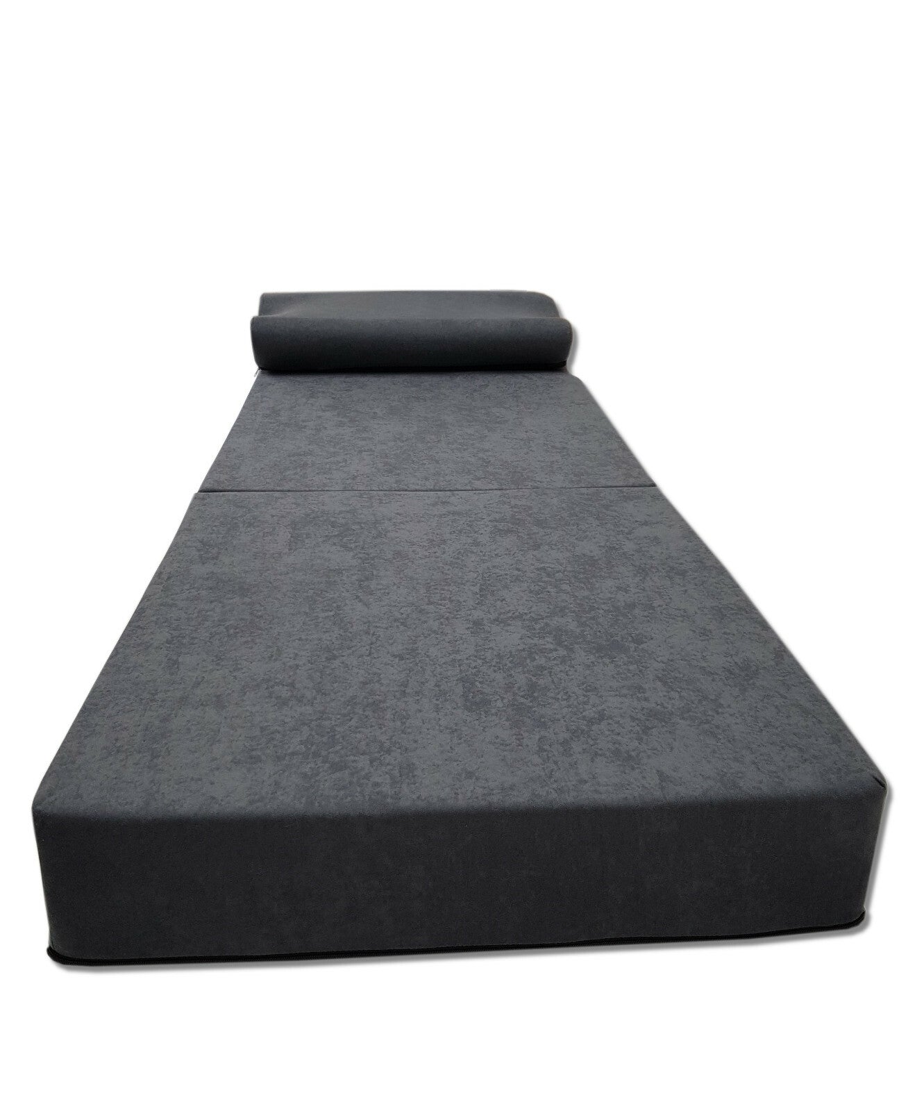 MATERAC TURYSTYCZNY SKŁADANY FOTEL 200x70x15cm - SZARY