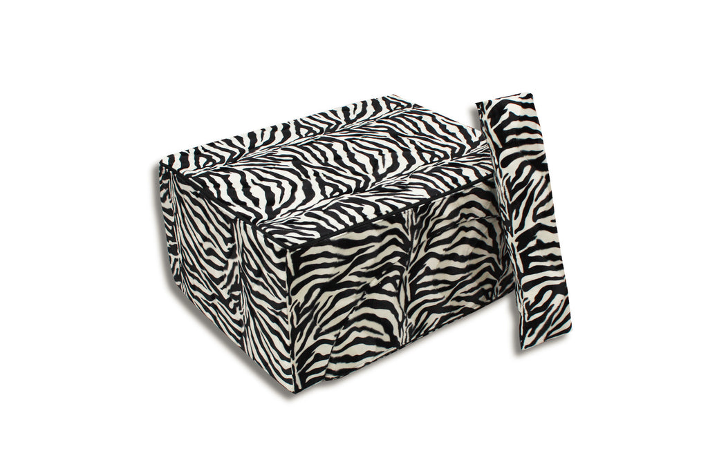 FOTEL RELAX KANAPA 2 W 1 - Zebra